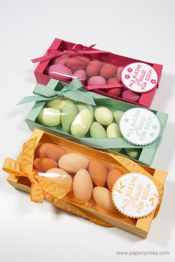 Geschenkverpackung für Mandeln mit Stampin' Up!