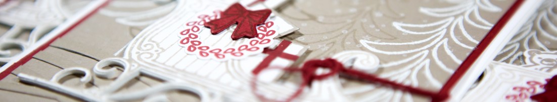 Weihnachtsschlitten mit Stampin Up