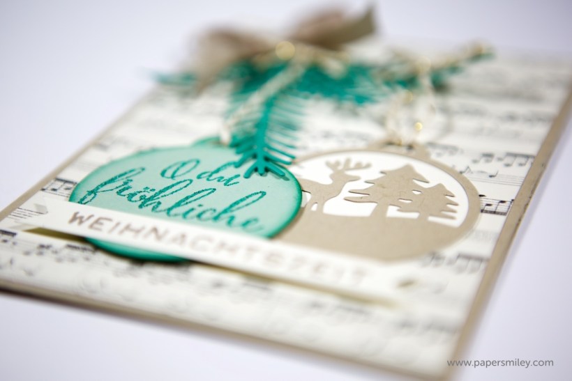 Weihnachtsanhänger-Karte von Stampin' Up!