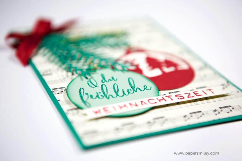 Weihnachtsanhänger-Karte von Stampin' Up!