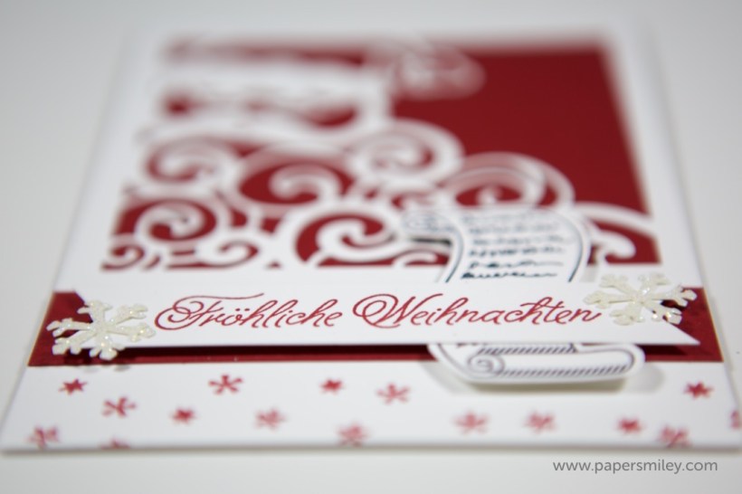 Weihnachtsmann-Karte mit Stampin' Up!