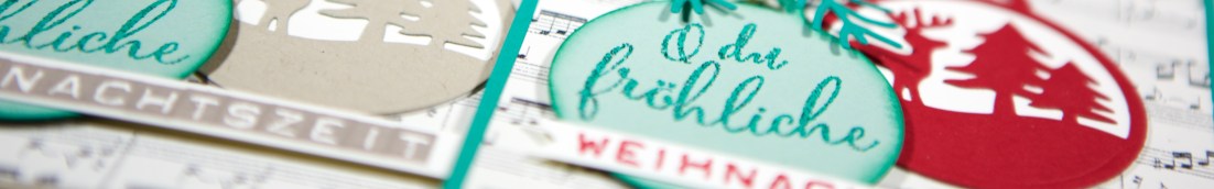 Weihnachtsanhänger-Karte von Stampin' Up!