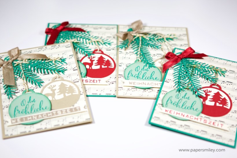 Weihnachtsanhänger-Karte von Stampin' Up!