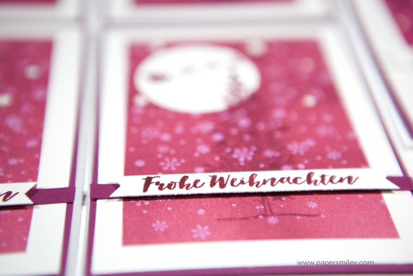 Weihnachtskarte mit Tannenbaum von Stampin' Up!