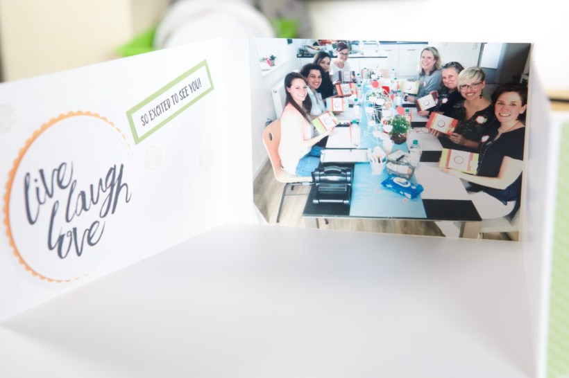 Teamtreffen mit Sara Douglass von Stampin' Up!