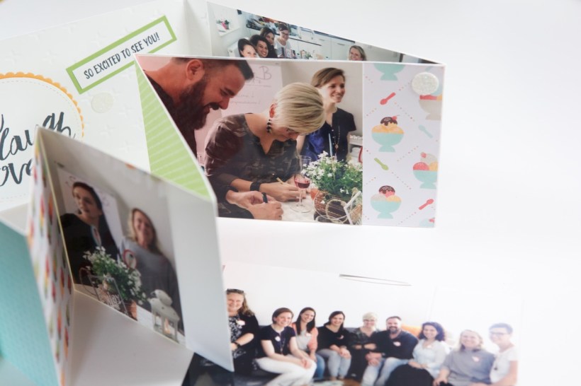 Teamtreffen mit Sara Douglass von Stampin' Up!