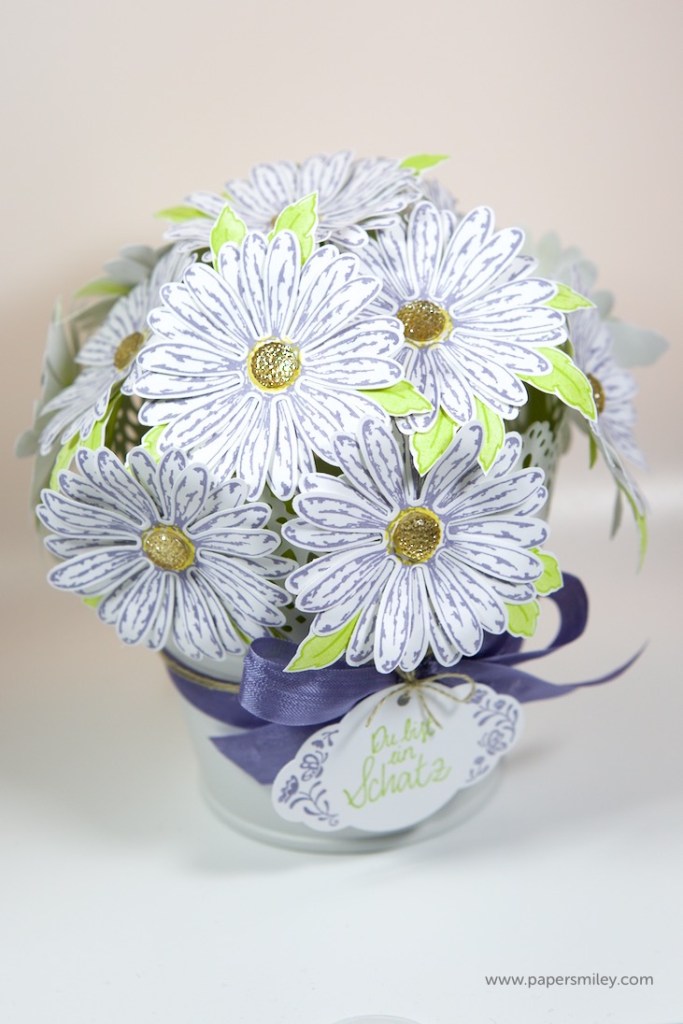 Gänseblümchen-Strauß mit Stampin' Up!