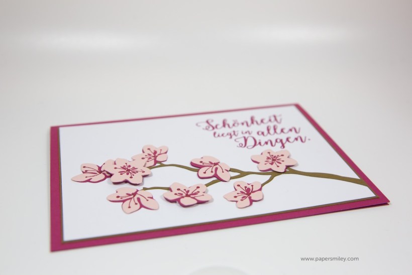 Blütenzweig-Karte mit Stampin' Up!