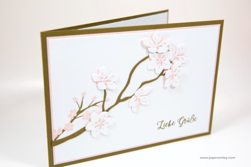 Blütenzweig-Karte mit Stampin' Up!