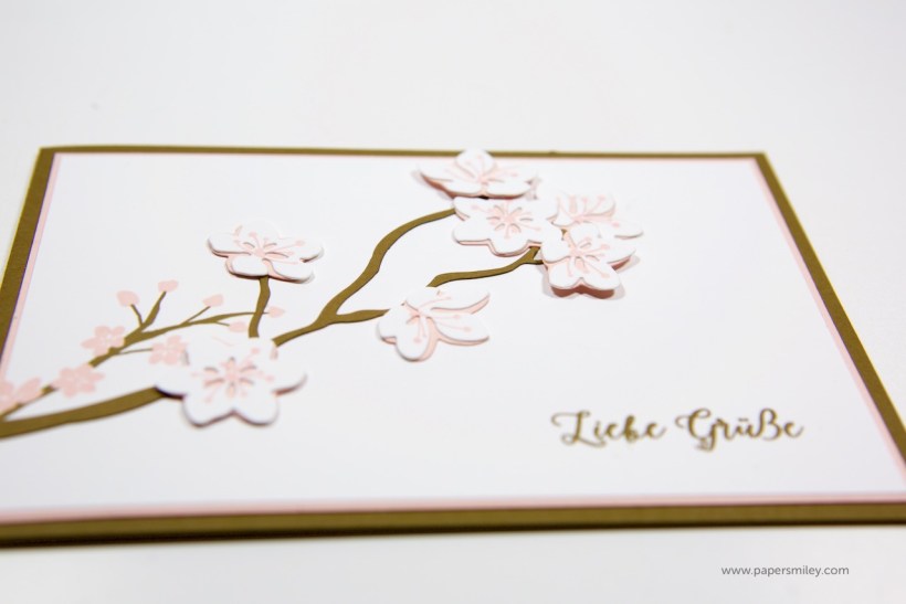 Blütenzweig-Karte mit Stampin' Up!