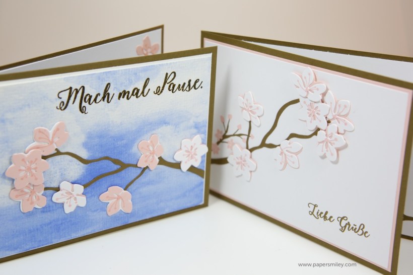 Blütenzweig-Karte mit Stampin' Up!
