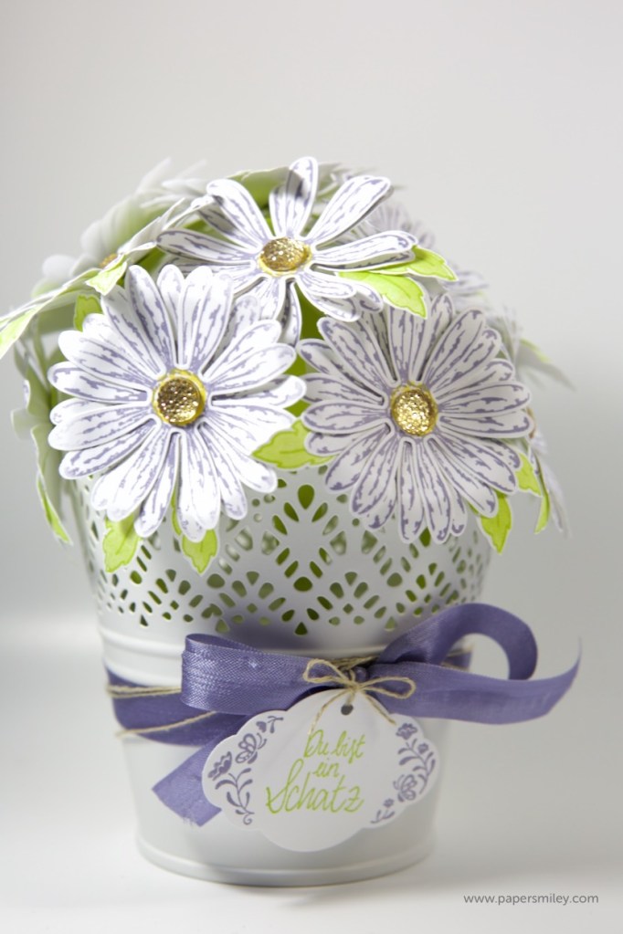 Gänseblümchen-Strauß mit Stampin' Up!