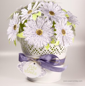 Gänseblümchen-Strauß mit Stampin' Up!