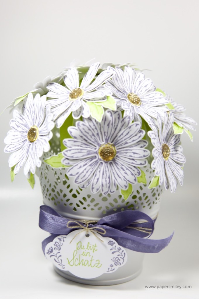 Gänseblümchen-Strauß mit Stampin' Up!