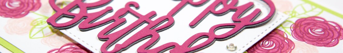 Blumige Geburtstagskarte mit Stampin' Up!