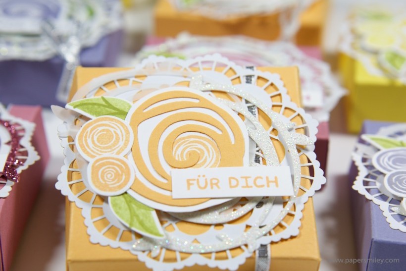 Verpackung für kleine Yankee Candle mit Stampin' Up!