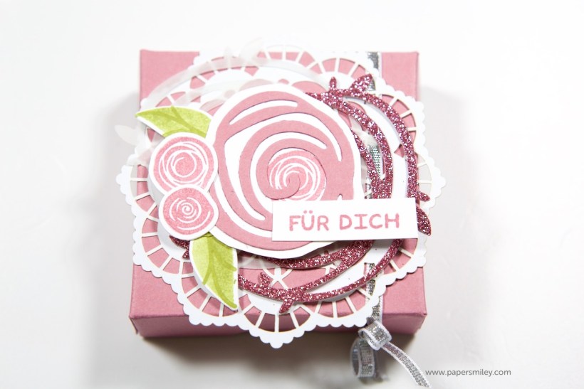 Verpackung für kleine Yankee Candle mit Stampin' Up!