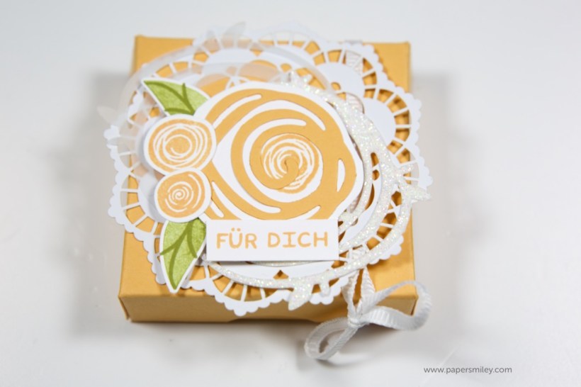 Verpackung für kleine Yankee Candle mit Stampin' Up!