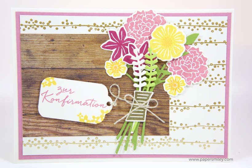 Konfirmationskarte mit Stampin' Up!