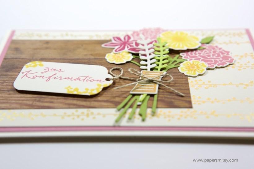 Konfirmationskarte mit Stampin' Up!