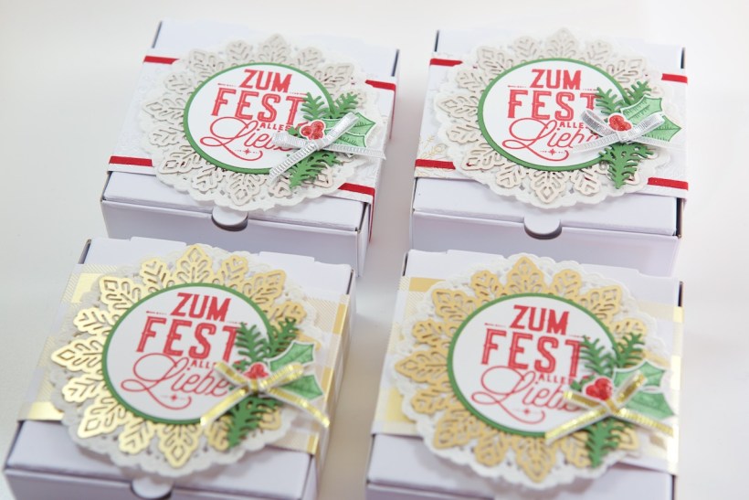Pizzaschachteln von Stampin' Up!