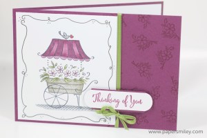 Karte mit Sweetest Thoughts von Stampin' Up!
