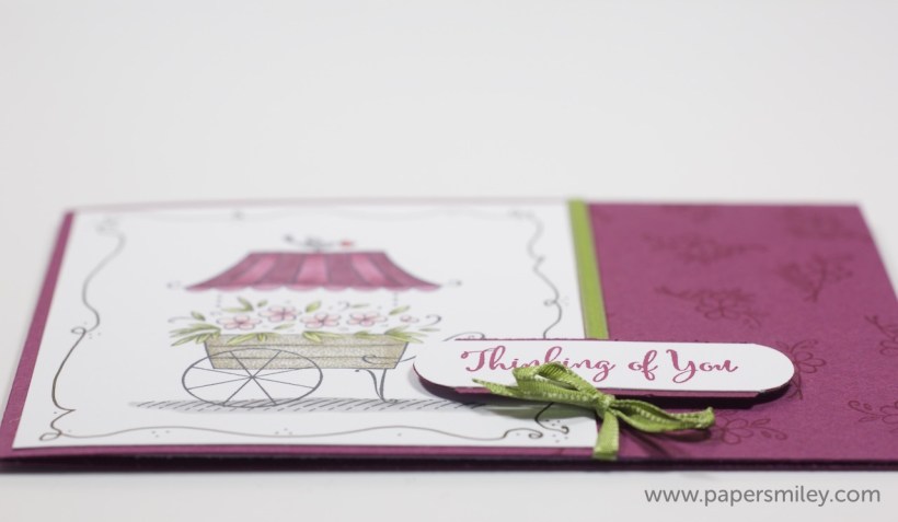 Karte mit Sweetest Thoughts von Stampin' Up!