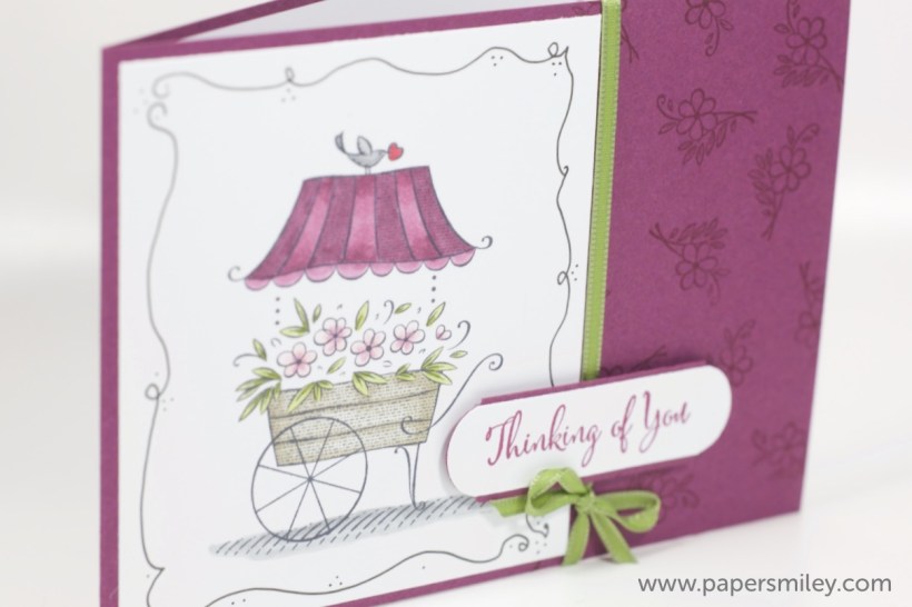 Karte mit Sweetest Thoughts von Stampin' Up!