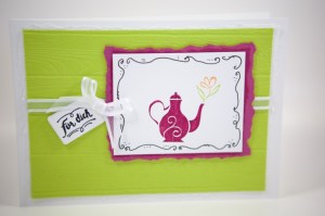 Eine Karte mit A Mothers Flair von Stampin' Up!