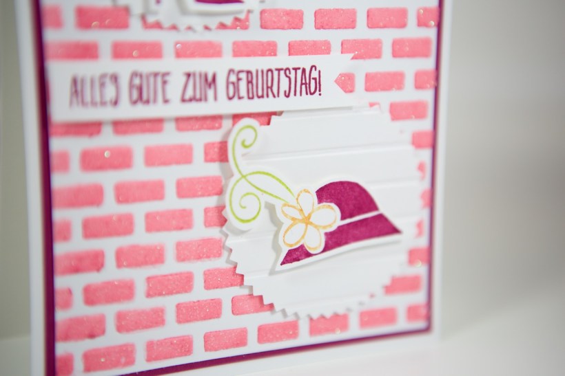 Geburtstagskarte mit Flair mit Stampin' Up!