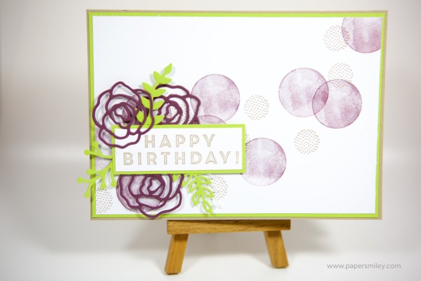 Geburtstagskarte mit Eclectic Expressions von Stampin' Up!