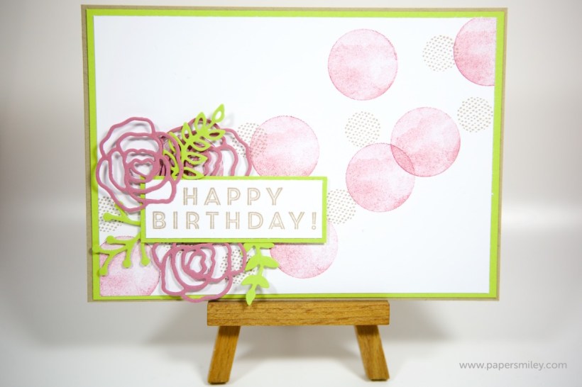 Geburtstagskarte mit Eclectic Expressions von Stampin' Up!