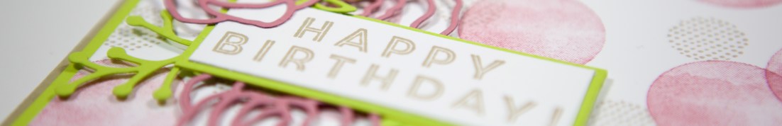 Geburtstagskarte mit Eclectic Expressions von Stampin' Up!