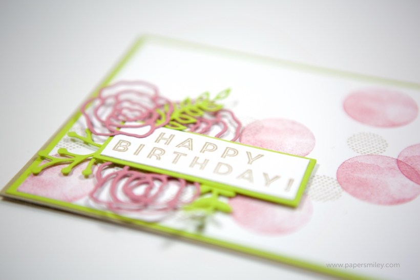 Geburtstagskarte mit Eclectic Expressions von Stampin' Up!