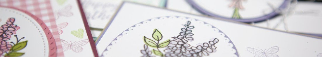 Geburtstagskarten mit Lots of Lavender von Stampin' Up!