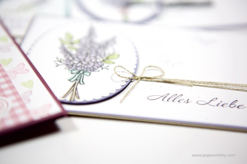 Geburtstagskarten mit Lots of Lavender von Stampin' Up!