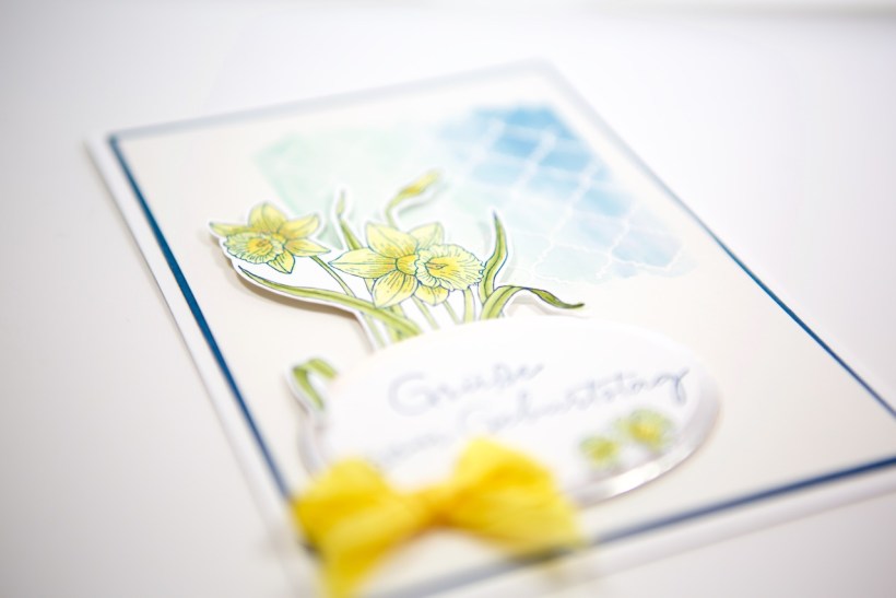 Frühlings-Geburtstagskarte mit Stampin' Up!