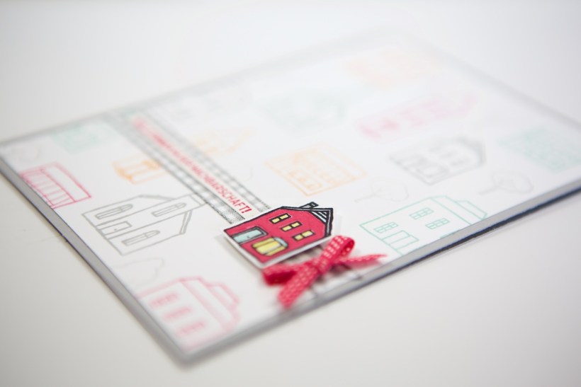 Willkommenskarte zum Einzug mit Stampin' Up!