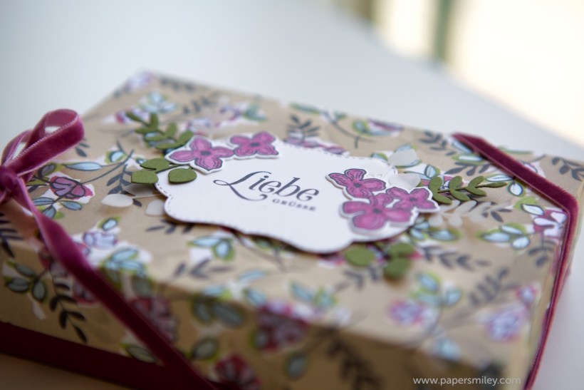 Schokopräsent mit Stampin' Up!