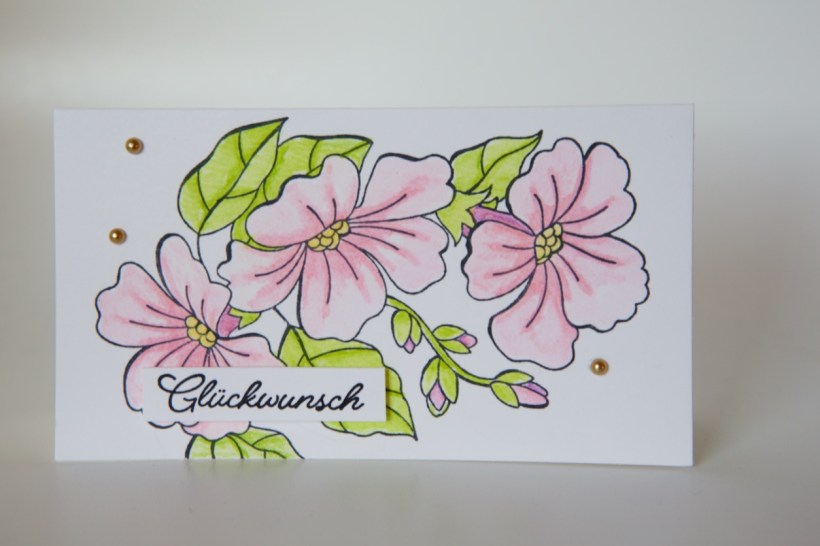 Grußkarte mit Farbenspiel der Jahreszeiten von Stampin' Up!