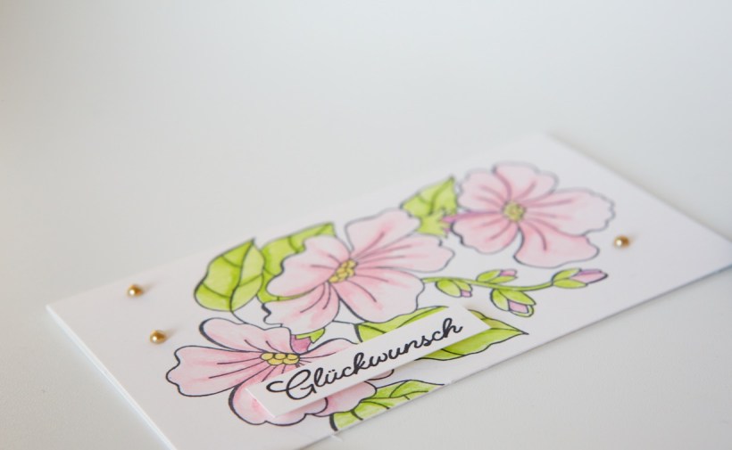 Grußkarte mit Farbenspiel der Jahreszeiten von Stampin' Up!