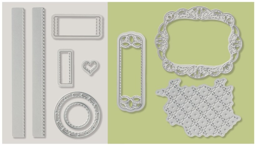 Framelits Bestickte Etiketten von Stampin' Up! Framelits Bestickte Etiketten von Stampin' Up!