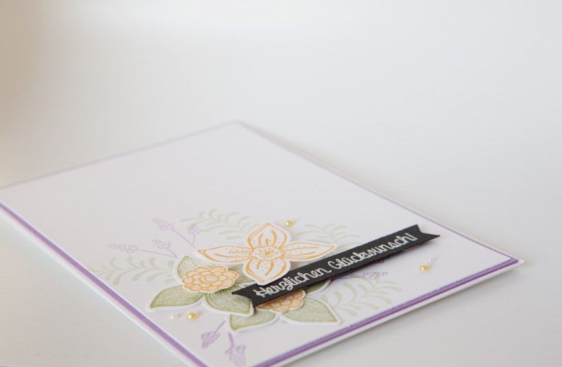 Geburtstagskarte mit Pop of Petals von Stampin' Up!