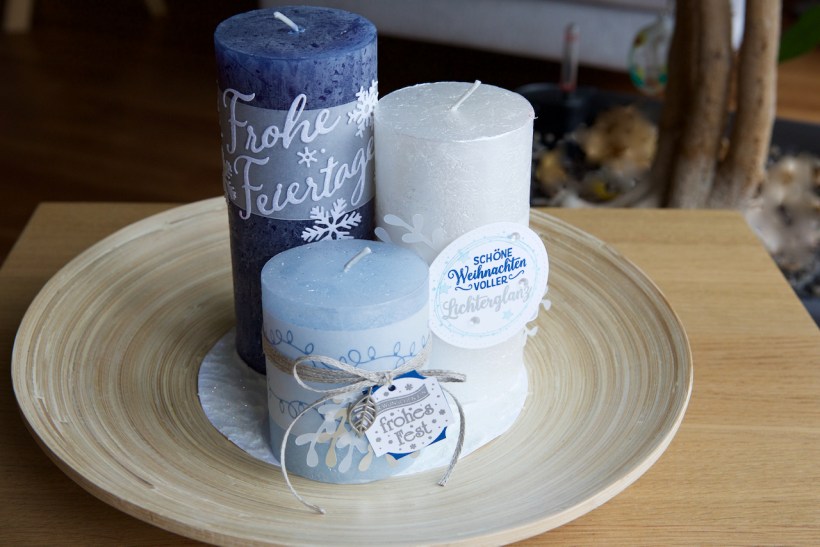 Kerzentrio mit Stampin' Up!