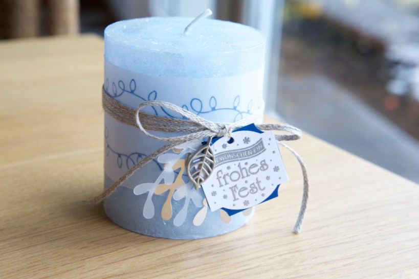 Kerzentrio mit Stampin' Up!