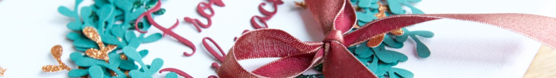 Weihnachtskranz mit Stampin' Up!