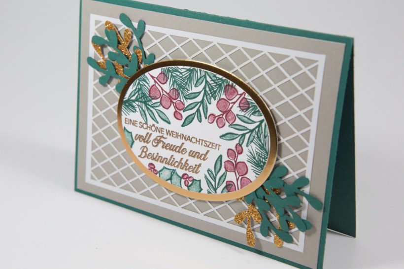 Besinnliche Karte mit Stampin' Up!