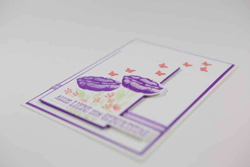 Geburtstagskarte mit Alles was Freude macht von Stampin' Up!