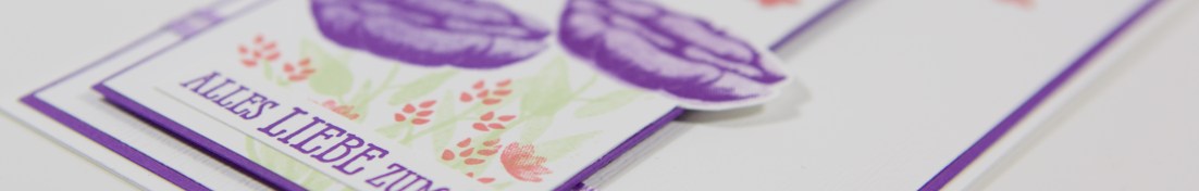 Geburtstagskarte mit Alles was Freude macht von Stampin' Up!