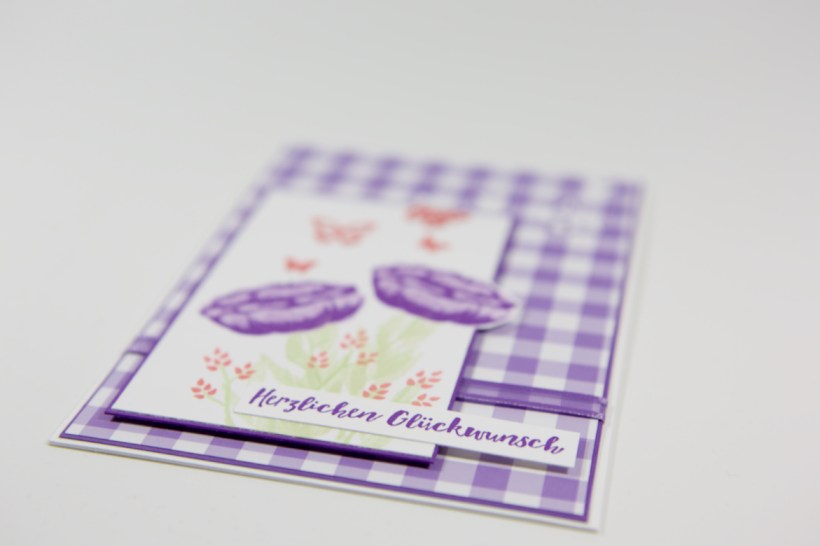 Geburtstagskarte mit Alles was Freude macht von Stampin' Up!